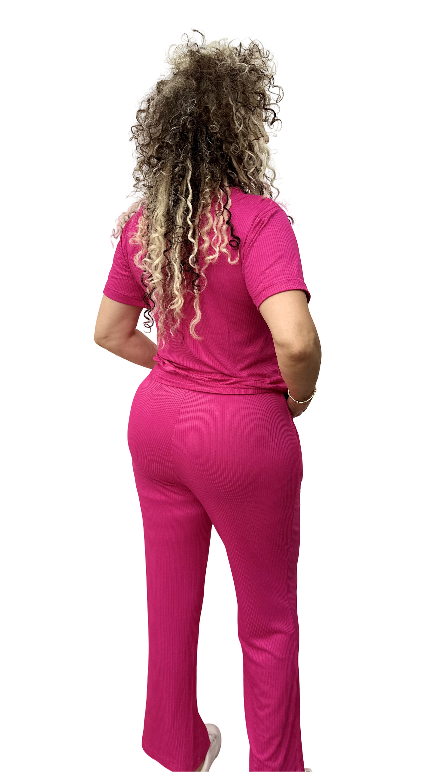 Conjunto Tropical Fuchsia