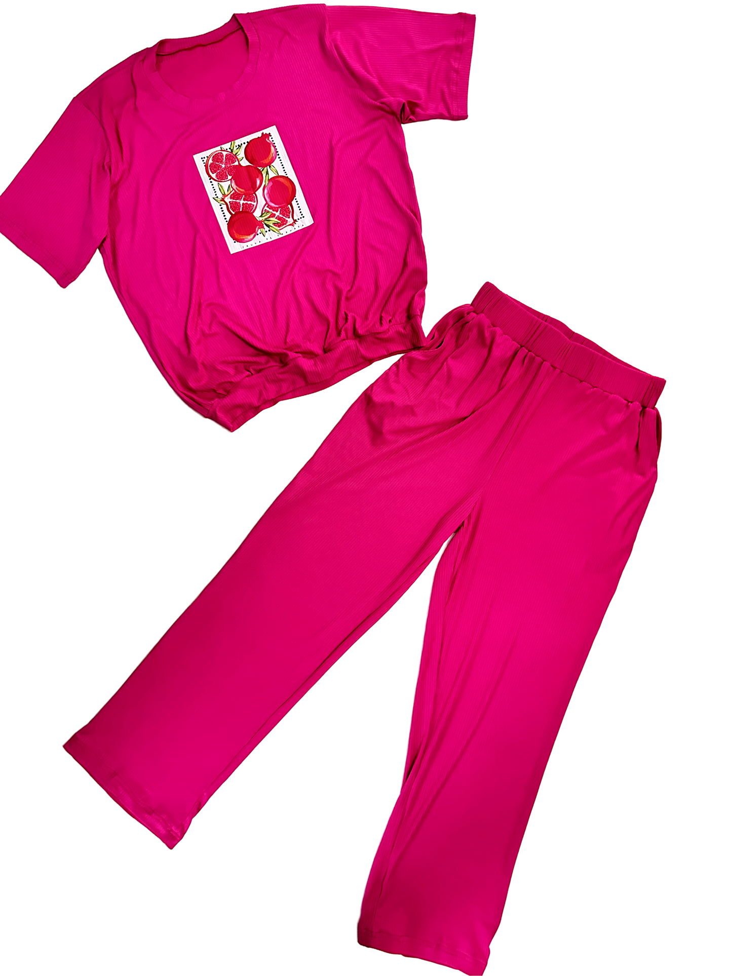 Conjunto Tropical Fuchsia